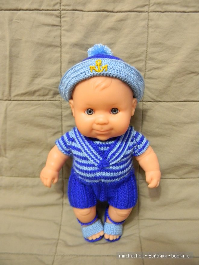 Храбрый моряк Стёпка | Бэйбики Храбрый моряк Стёпка — Одежда и обувь для кукол своими руками: фото