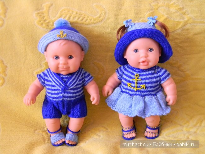Ты Морячка, Я Моряк | Бэйбики Ты Морячка, Я Моряк — Одежда и обувь для кукол своими руками: фото (фото 5)