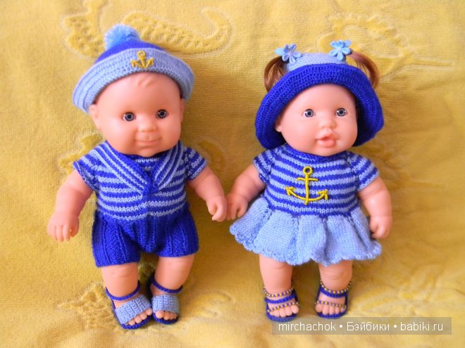 Ты Морячка, Я Моряк | Бэйбики Ты Морячка, Я Моряк — Одежда и обувь для кукол своими руками: фото (фото 7)