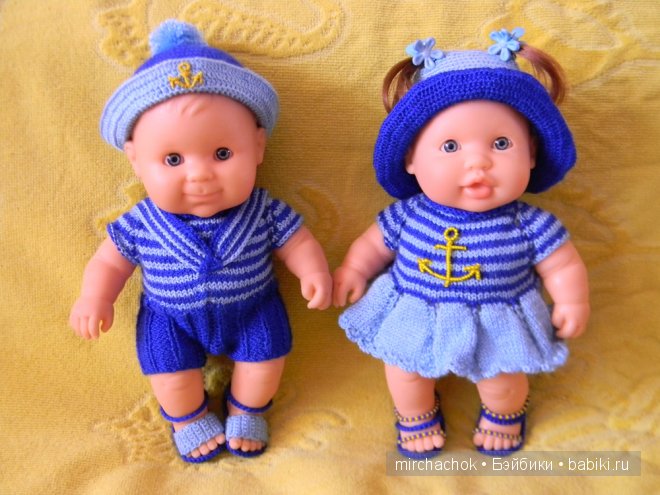 Ты Морячка, Я Моряк | Бэйбики Ты Морячка, Я Моряк — Одежда и обувь для кукол своими руками: фото (фото 6)