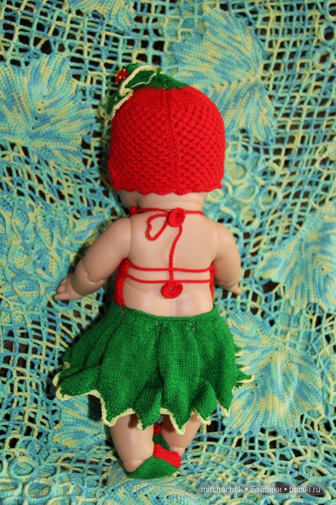 Клубничный Карнавал — Одежда и обувь для кукол своими руками: фото (фото 5)