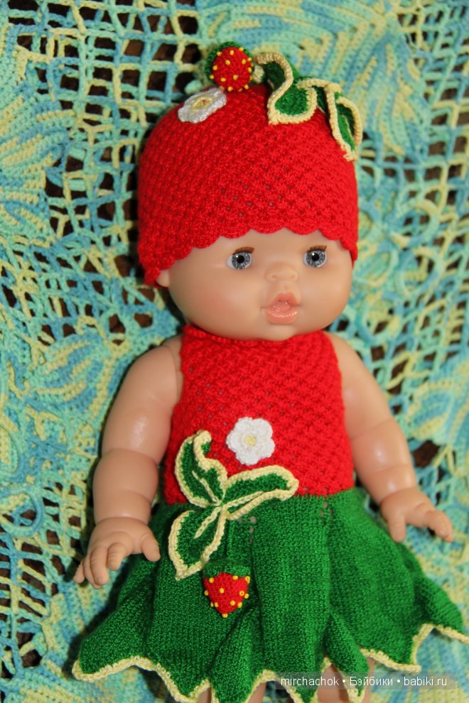Клубничный Карнавал — Одежда и обувь для кукол своими руками: фото (фото 4)