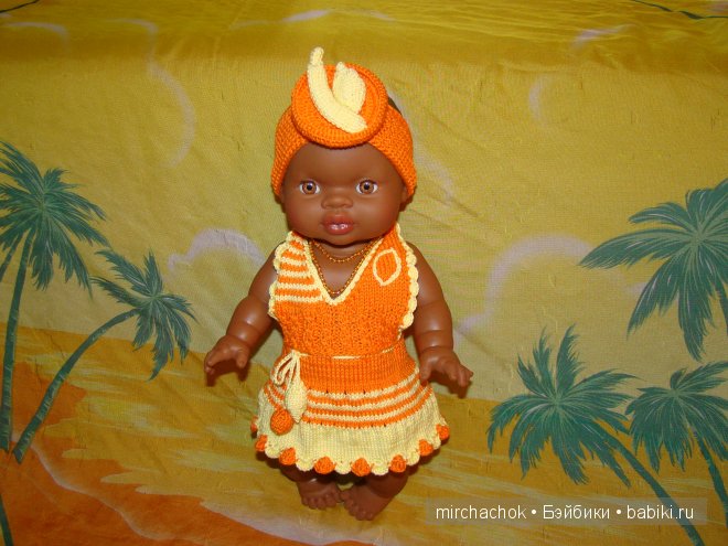 Тропикана. Одежда для кукол своими руками (фото 7)