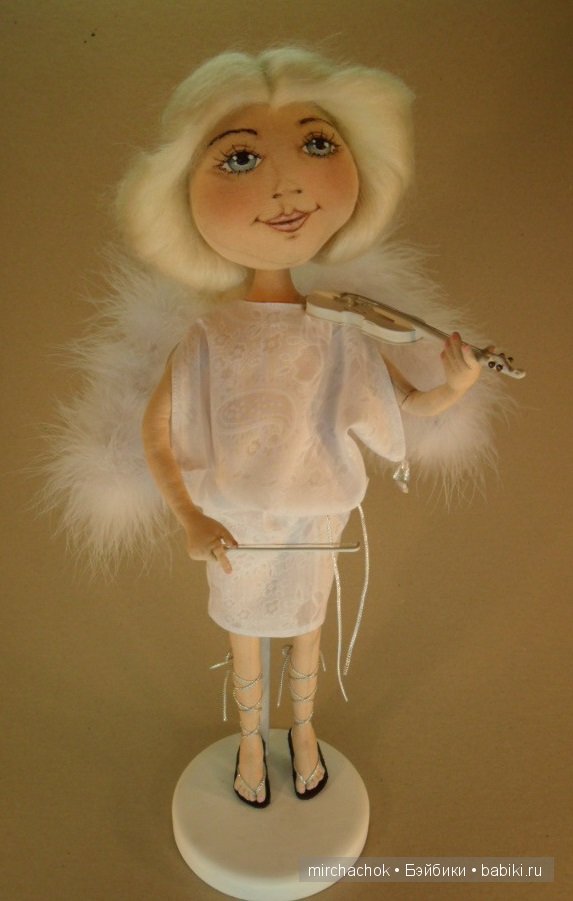 Урок игры на скрипке — Коллекционные куклы разных авторов (Разное): редкие бренды