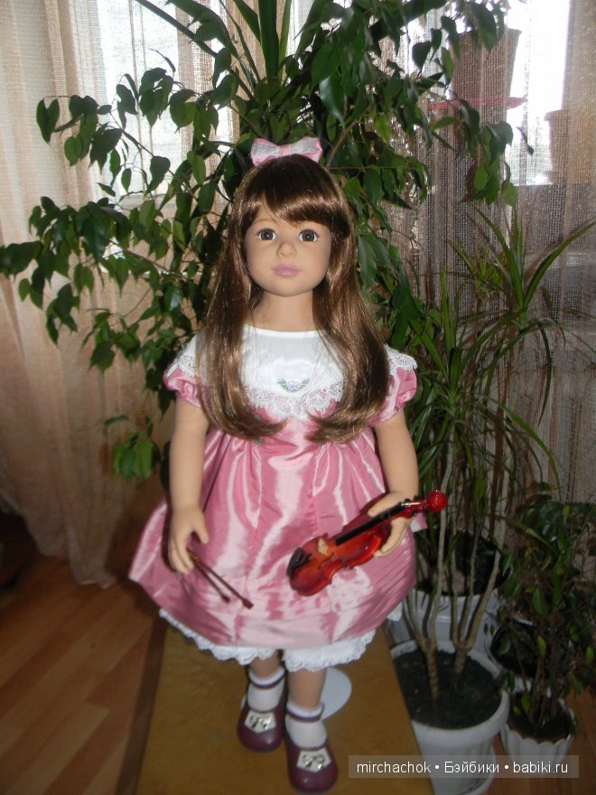 Урок игры на скрипке — Коллекционные куклы разных авторов (Разное): редкие бренды