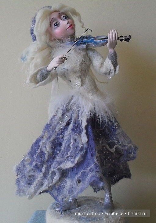 Урок игры на скрипке — Коллекционные куклы разных авторов (Разное): редкие бренды