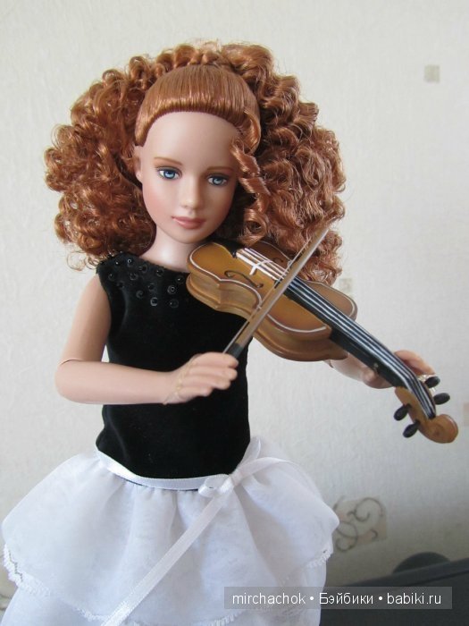 Урок игры на скрипке — Коллекционные куклы разных авторов (Разное): редкие бренды