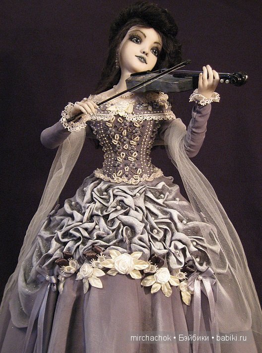 Урок игры на скрипке — Коллекционные куклы разных авторов (Разное): редкие бренды (фото 4)