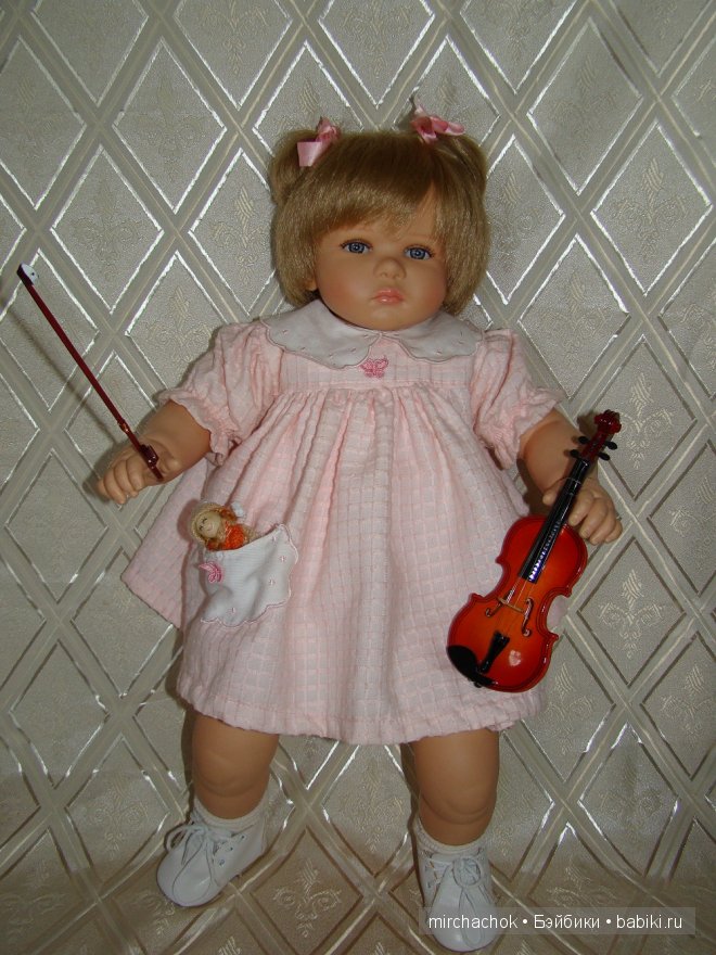 Урок игры на скрипке — Коллекционные куклы разных авторов (Разное): редкие бренды