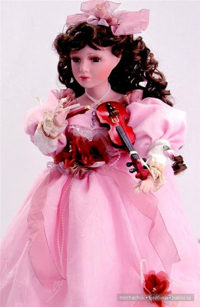 Урок игры на скрипке — Коллекционные куклы разных авторов (Разное): редкие бренды