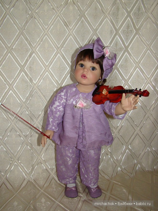 Урок игры на скрипке — Коллекционные куклы разных авторов (Разное): редкие бренды