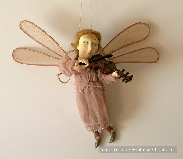 Урок игры на скрипке — Коллекционные куклы разных авторов (Разное): редкие бренды