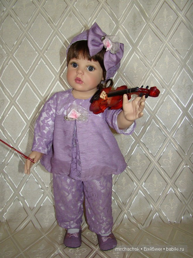 Урок игры на скрипке — Коллекционные куклы разных авторов (Разное): редкие бренды