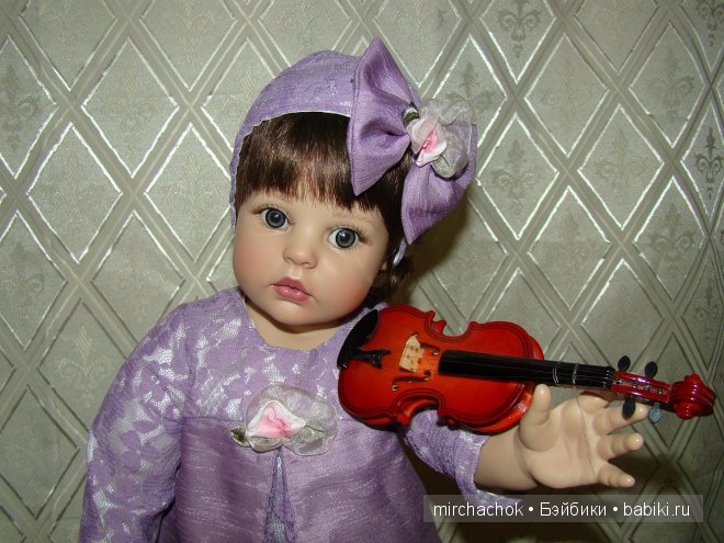 Урок игры на скрипке — Коллекционные куклы разных авторов (Разное): редкие бренды