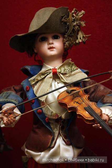 Урок игры на скрипке — Коллекционные куклы разных авторов (Разное): редкие бренды (фото 2)