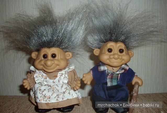 Тролль на удачу или — Игрушки Тролли (Trolls): винтажные Dam и Russ