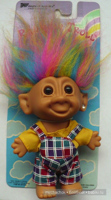 Тролль на удачу или — Игрушки Тролли (Trolls): винтажные Dam и Russ