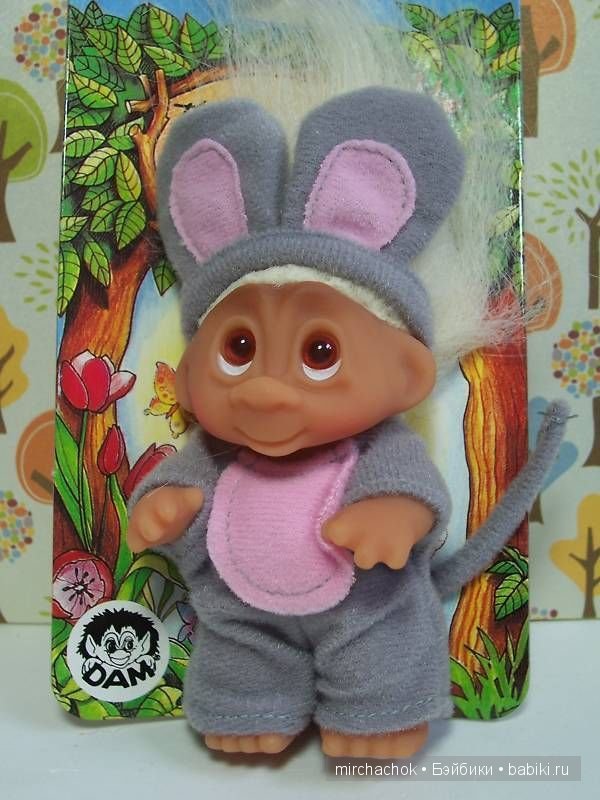 Тролль на удачу или — Игрушки Тролли (Trolls): винтажные Dam и Russ (фото 10)