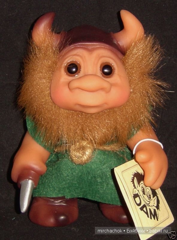 Тролль на удачу или — Игрушки Тролли (Trolls): винтажные Dam и Russ