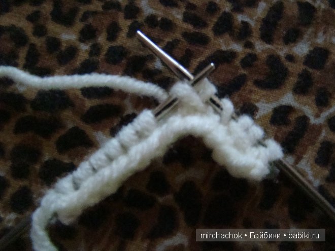 "Изба-вязальня" :) МК по вязанию спицами "снежинки" (фото 8)
