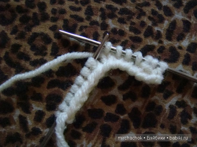 "Изба-вязальня" :) МК по вязанию спицами "снежинки" (фото 6)