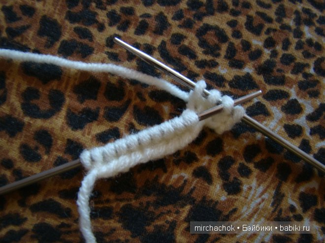 "Изба-вязальня" :) МК по вязанию спицами "снежинки" (фото 4)