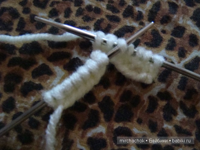 "Изба-вязальня" :) МК по вязанию спицами "снежинки" (фото 7)