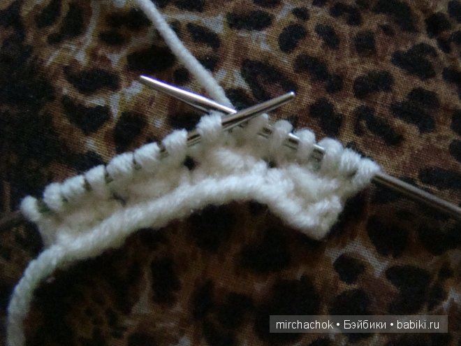 "Изба-вязальня" :) МК по вязанию спицами "снежинки"