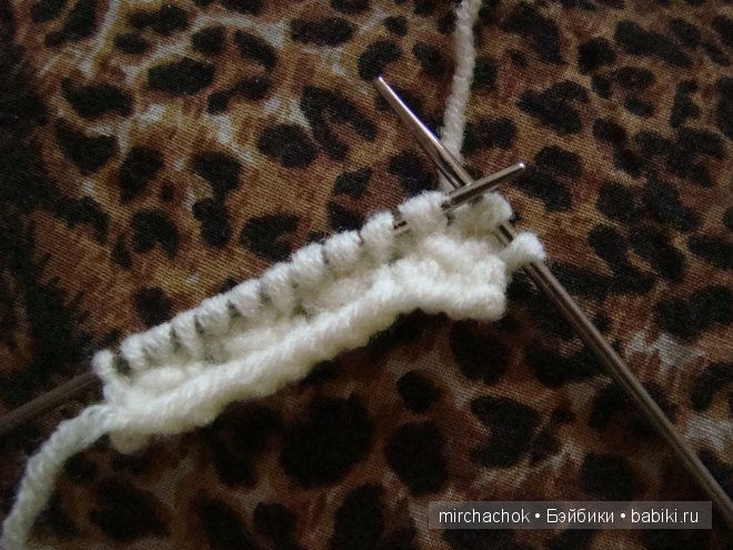 "Изба-вязальня" :) МК по вязанию спицами "снежинки"