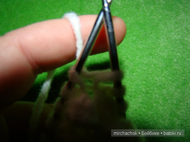 "Изба-вязальня" :) МК по вязанию спицами "шишечки"