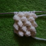 "Изба-вязальня" :)  МК по вязанию спицами "шишечки"