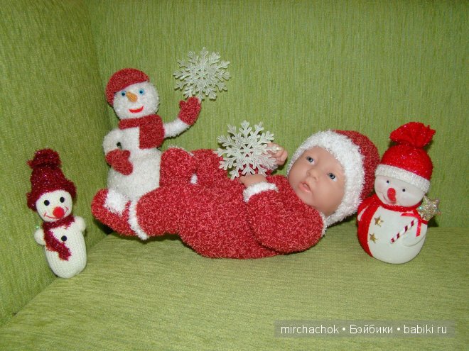 Новогодний Эльфик:) — Одежда и обувь для кукол своими руками: фото (фото 6)