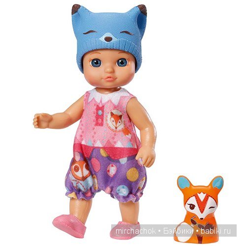 Лисята от Zapf | Бэйбики Лисята от Zapf — Zapf Creation Mini: Baby Born (фото 7)