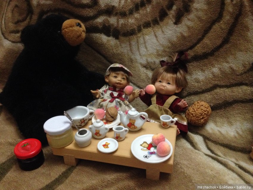 Как малышастики к Мишке в гости ходили