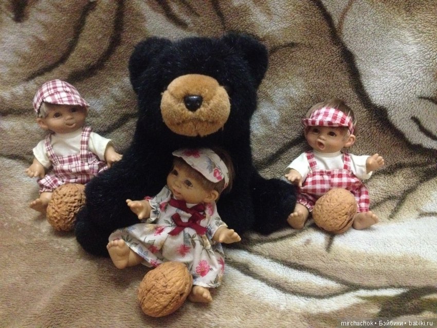 Как малышастики к Мишке в гости ходили