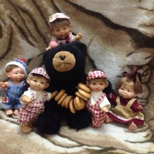 Как малышастики к Мишке в гости ходили