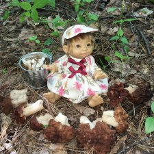 Грушенька на грибалке:)