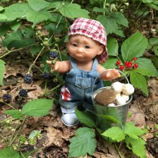 Данька искал грибы, а нашёл змею