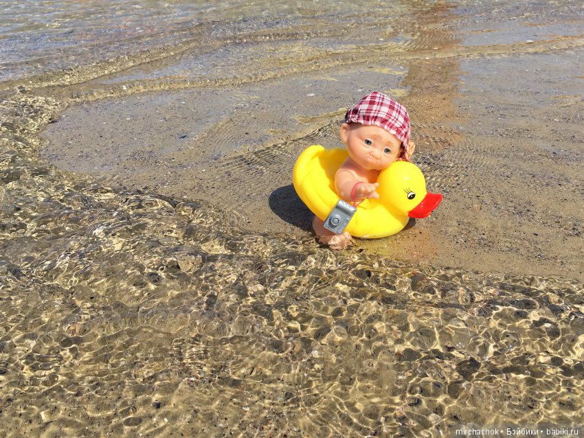 Данька на отдыхе:) преодолеваем страхи