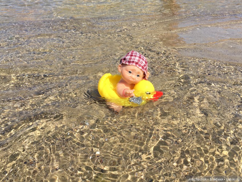 Данька на отдыхе:) преодолеваем страхи