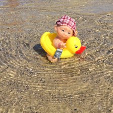 Данька на отдыхе:) преодолеваем страхи