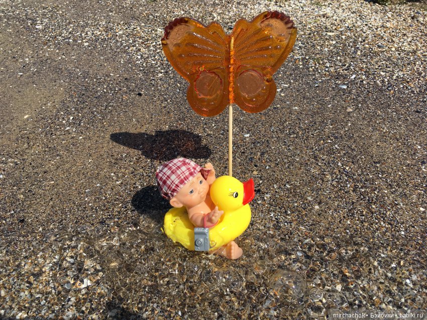 Данька на море:) туземец племени Ням-Ням (фото 9)