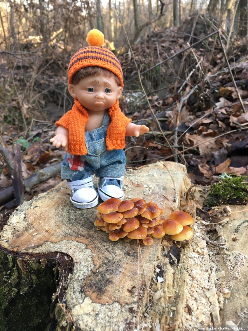 Зимняя грибалка — Куклы D'Anton Jos (Д'Антон Джос): характерные (фото 4)