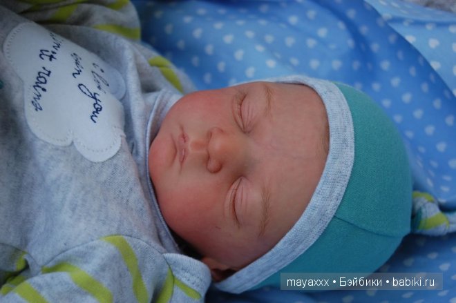 Нежный малыш Лилиан от Гудрун Леглер