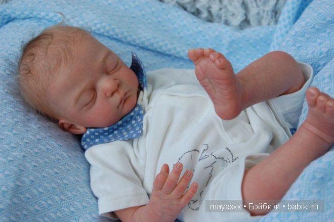 Нежный малыш Лилиан от Гудрун Леглер (фото 10)
