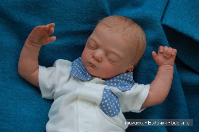 Нежный малыш Лилиан от Гудрун Леглер (фото 2)