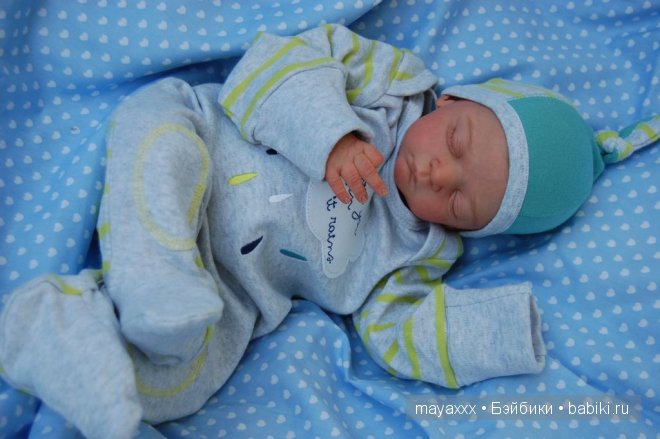 Нежный малыш Лилиан от Гудрун Леглер