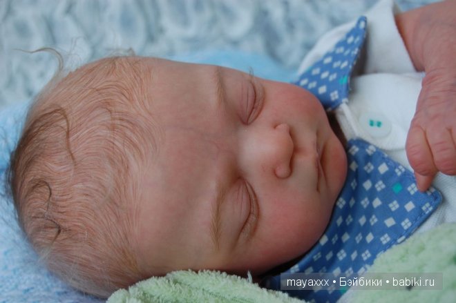 Нежный малыш Лилиан от Гудрун Леглер (фото 4)