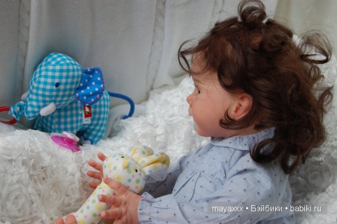 Александра - из молда Фридолин, кукла реборн Елены Вильд (фото 6)