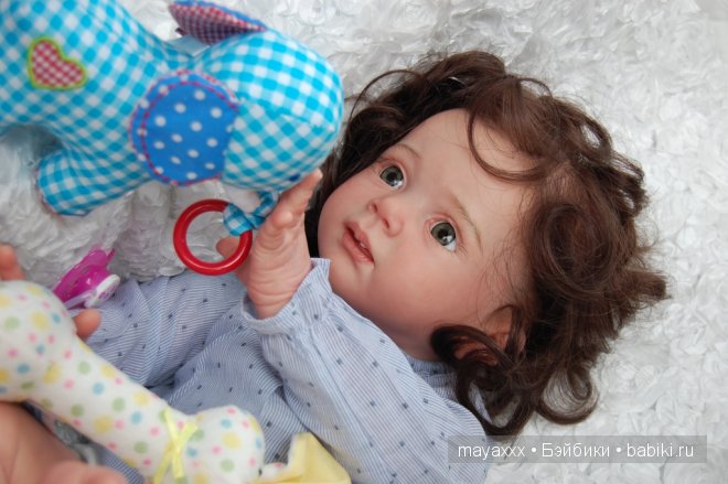 Александра - из молда Фридолин, кукла реборн Елены Вильд (фото 7)